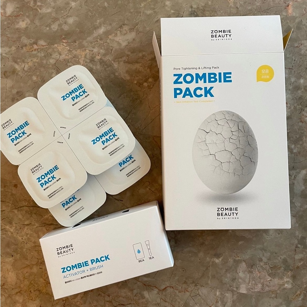 NIB Zombie Pack Pore Tightening/Lifting Masks